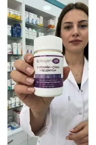 5 Type Collagen Type 1, Type 2, Type 3, Type 5, Type 10, (Selenium, Vitamin C and Zinc) 90 Tablets - 6