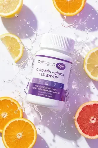 5 Type Collagen Type 1, Type 2, Type 3, Type 5, Type 10, (Selenium, Vitamin C and Zinc) 90 Tablets - 10