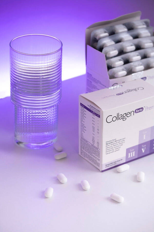 5 Type Premium Collagen 90 Tablets X 1500mg Biotin & Multivitamin - 5