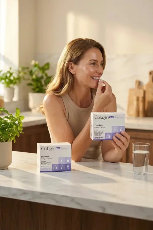 5 Type Premium Collagen 90 Tablets X 1500mg Biotin & Multivitamin - 3