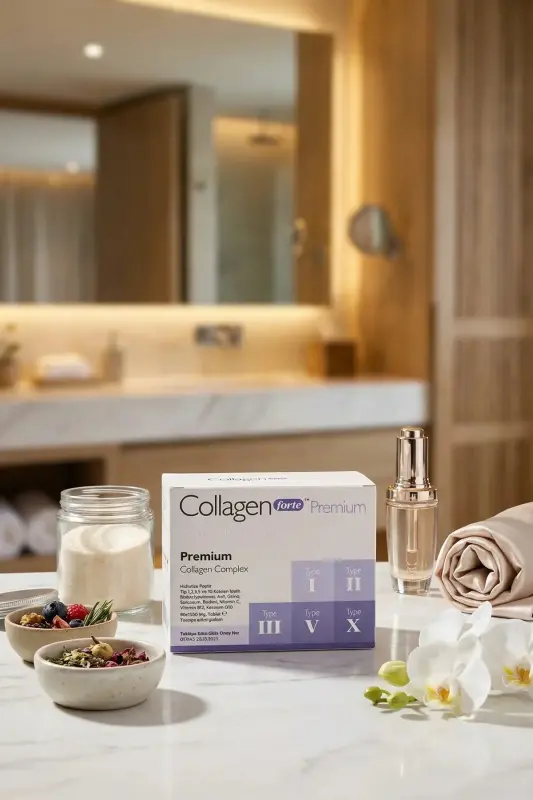 5 Type Premium Collagen 90 Tablets X 1500mg Biotin & Multivitamin - 7