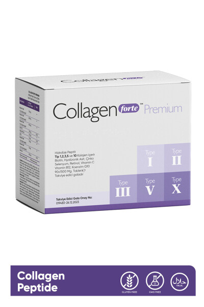 5 Type Premium Collagen 90 Tablets X 1500mg Biotin & Multivitamin - 7