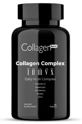 5 Types Collagen Complex, Type 1,2,3, Type 5 and Type 10, Biotin, Vitamin C, Zinc & Selenium 90 Tablets - 8