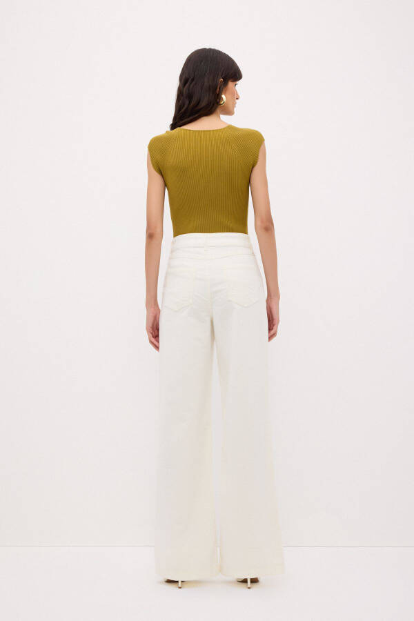 5 Velvet Pocket Trousers - 6