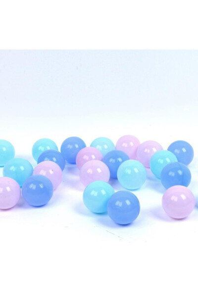 50 Bulk Foldable Baby Ball Pit with Basket Hoop - 3