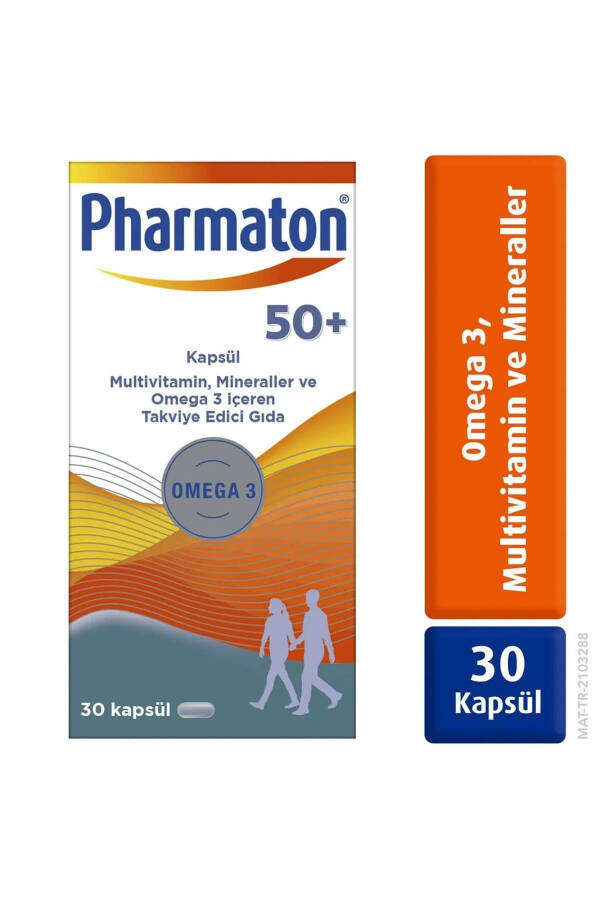 50 Plus 30 Kapsül - Omega 3 Multivitamin ve Mineraller - 2