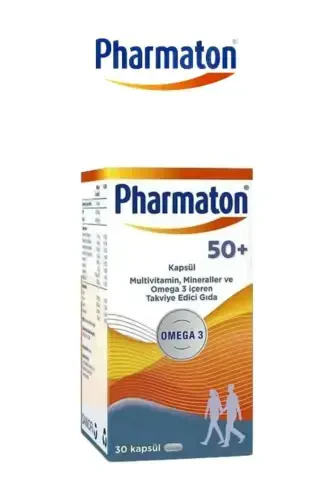 50 Plus 30 Kapsula - Omega 3 Ko'p Vitamin va Minerallar - 4
