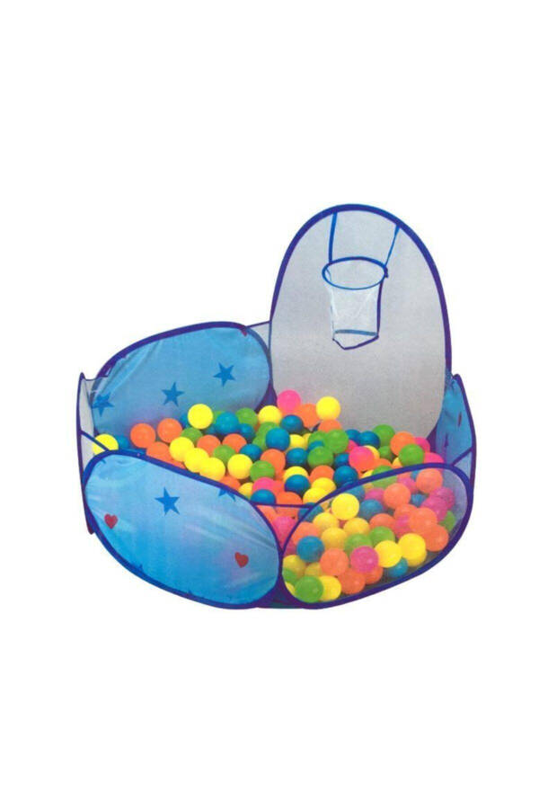 50 Toplu Katlanabilir Bebek Top Havuzlu Potalı Oyun Çadırı Portatif Aktivite Oyun Havuzu Ball Pool - 4