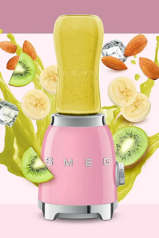 50-yillarda uslubidagi pushti shaxsiy blender - 2