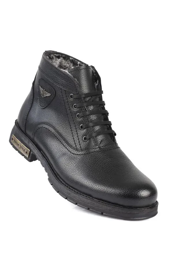 504 Sovuqqa Chidamli Mo'yna Qoplamali Erkaklar Botlari - 1