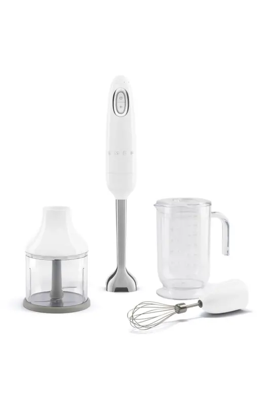 50's Style Retro Beyaz Blender Seti HBF03WHEU - Beyaz - SMEG