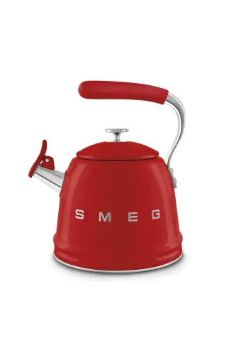 50's Style Kırmızı Set Üstü Islıklı Kettle 2.3 L - CKLW2001RD - SMEG (1)