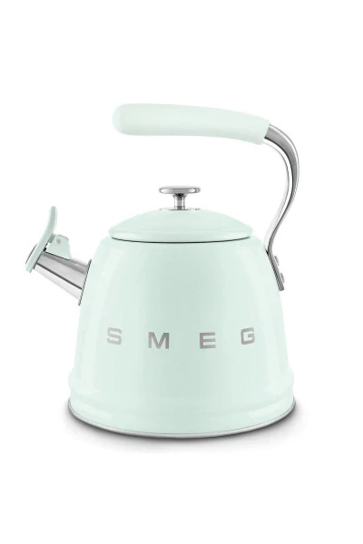 50's Style Pastel Yeşil Set Üstü Düdüklü Kettle 2.3 Lt - SMEG (1)