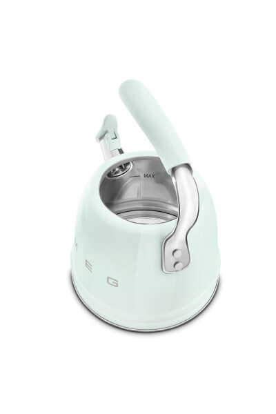 50's Style Pastel Yeşil Set Üstü Düdüklü Kettle 2.3 Lt - Pastel Yeşil - 10