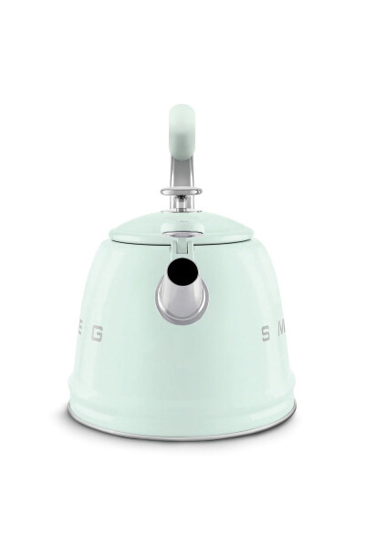 50's Style Pastel Yeşil Set Üstü Düdüklü Kettle 2.3 Lt - Pastel Yeşil - 11