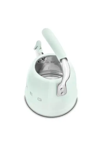 50's Style Pastel Yeşil Set Üstü Düdüklü Kettle 2.3 Lt - Pastel Yeşil - 4