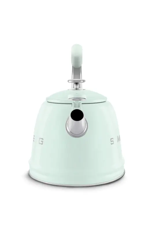 50's Style Pastel Yeşil Set Üstü Düdüklü Kettle 2.3 Lt - Pastel Yeşil - 5
