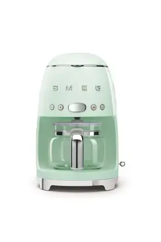 50's Style Pastel Yeşil Kettle - 1x2 Ekmek Kızartma Makinesi Ve Filtre Kahve Makine Seti-Yeşil - SMEG (1)