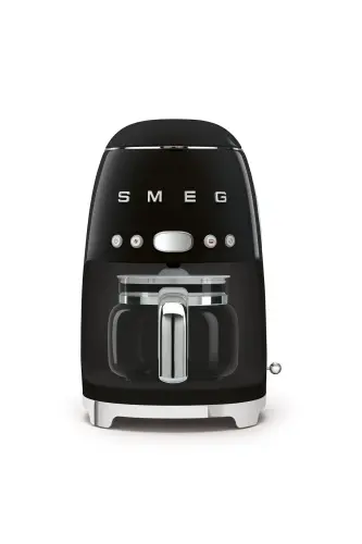 50's Style Siyah Kettle - 1x2 Ekmek Kızartma Makinesi Ve Filtre Kahve Makine Seti-Siyah - SMEG (1)