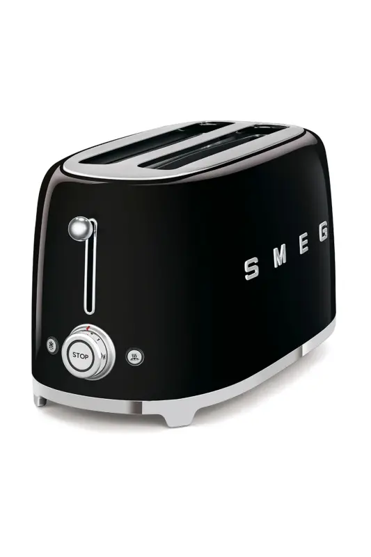 50's Style Black Kettle - 1x2 Toaster And Filter Coffee Machine Set-Black - 4