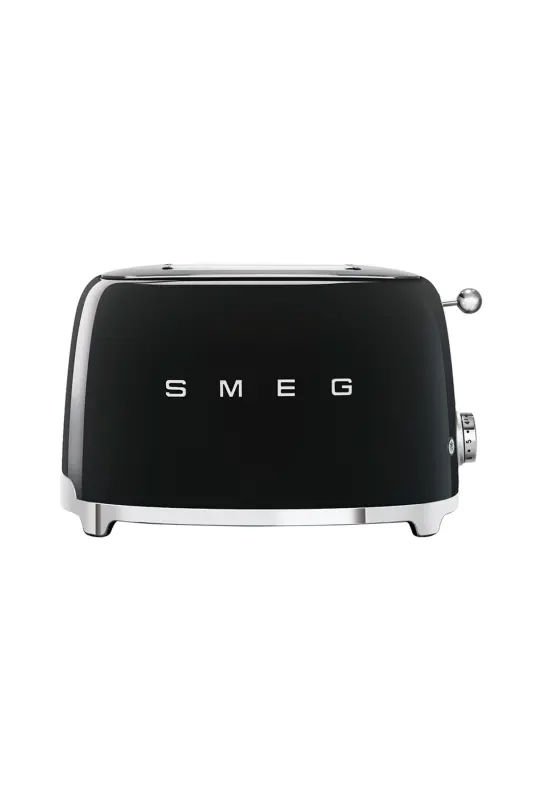 50's Style Black Kettle - 1x2 Toaster And Filter Coffee Machine Set-Black - 5