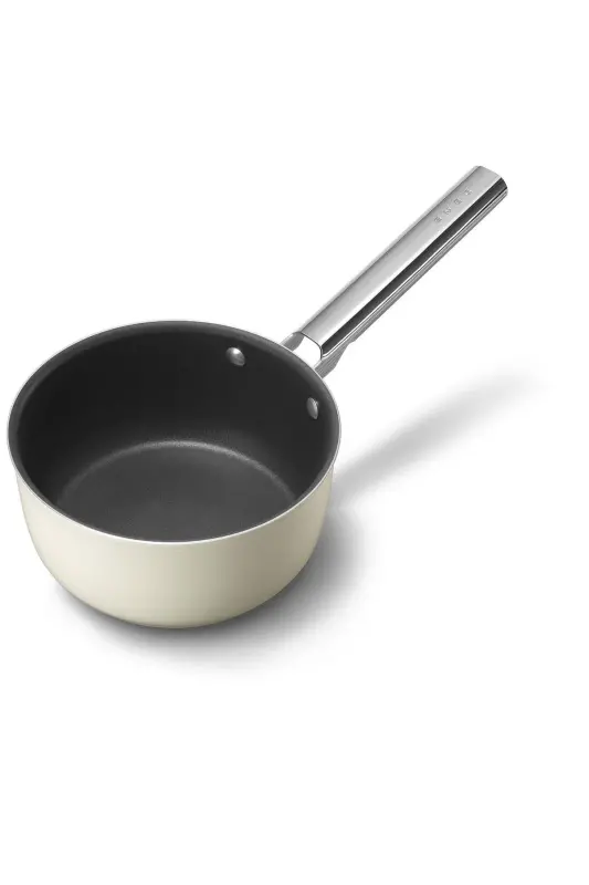 50's Style Cream 20 Cm Sauce Pan - 4