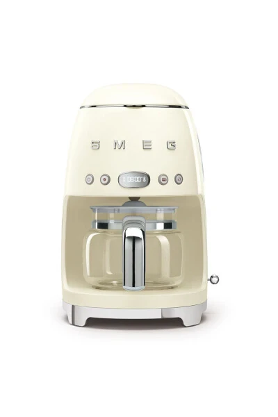 50's Style Cream Kettle - 1x2 Toaster & Filter Coffee Machine Set - SMEG (1)