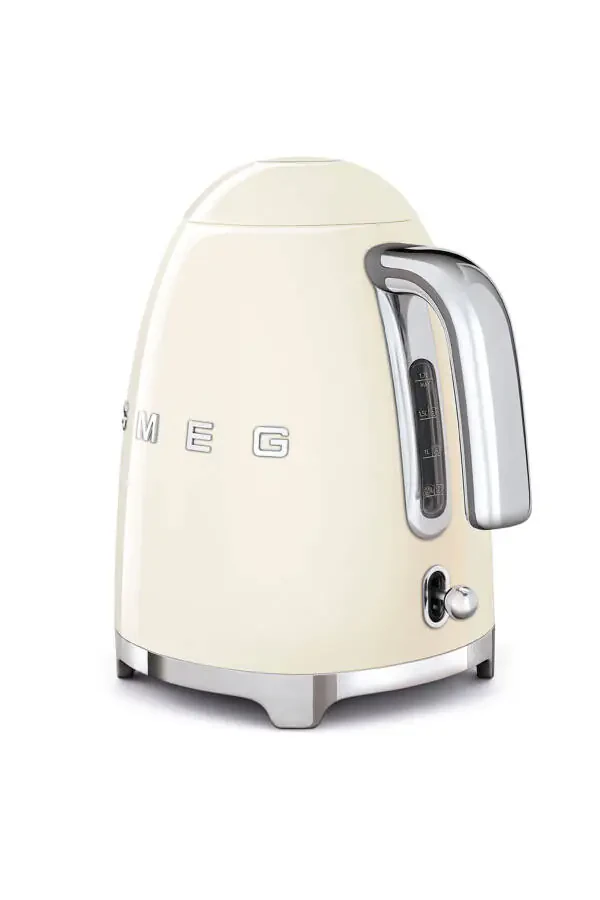 50's Style Cream Kettle - 1x2 Toaster & Filter Coffee Machine Set - 4