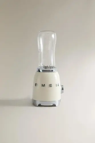 50s Style Cream Personal Blender - 5