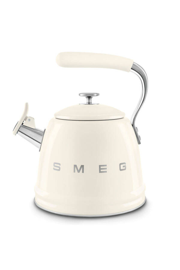 50s Style Cream Stovetop Pressure Cooker 2.3 Lt - 2