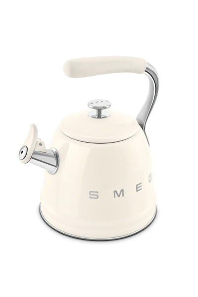 50s Style Cream Stovetop Pressure Cooker 2.3 Lt - 6