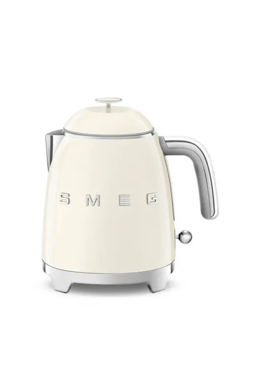 50s Style Klf05creu Retro Mini Kettle Cream - SMEG