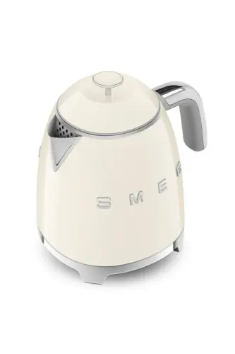 50s Style Klf05creu Retro Mini Kettle Cream - SMEG (1)