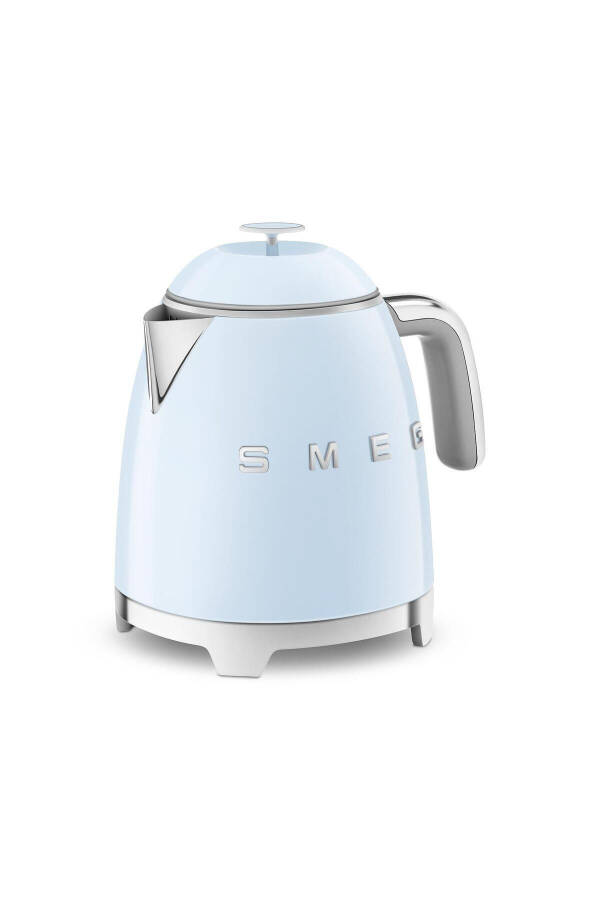 50's Style Klf05pbeu Retro 0.8 Lt Mini Kettle Pastel Blue - 4