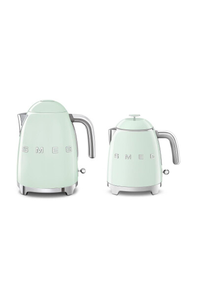 50s Style Klf05pgeu 0.8 Litre Pastel Green Mini Kettle - 2