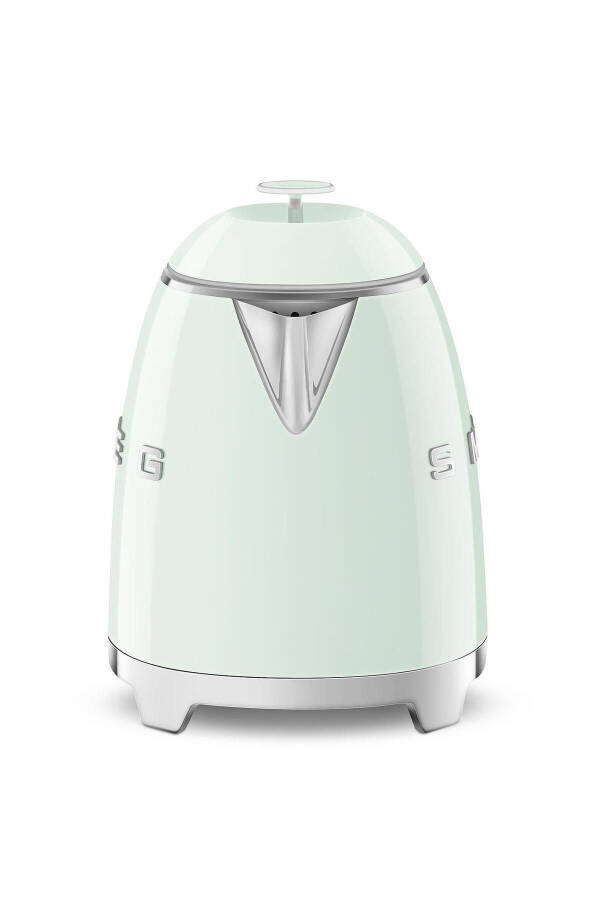 50s Style Klf05pgeu 0.8 Litre Pastel Green Mini Kettle - 3