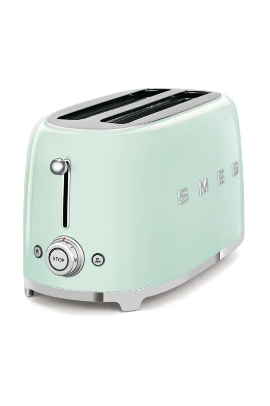 50's Style Pastel Green Kettle - 1x2 Toaster And Filter Coffee Machine Set-Green - 4