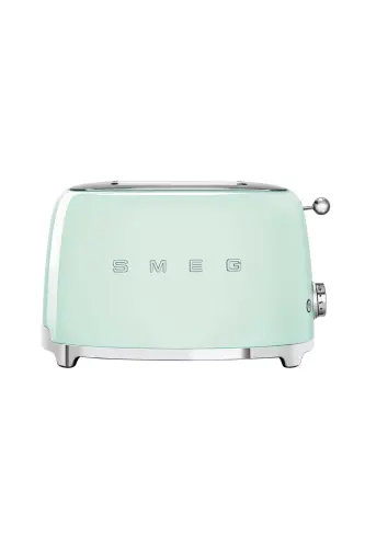 50's Style Pastel Green Kettle - 1x2 Toaster And Filter Coffee Machine Set-Green - 3