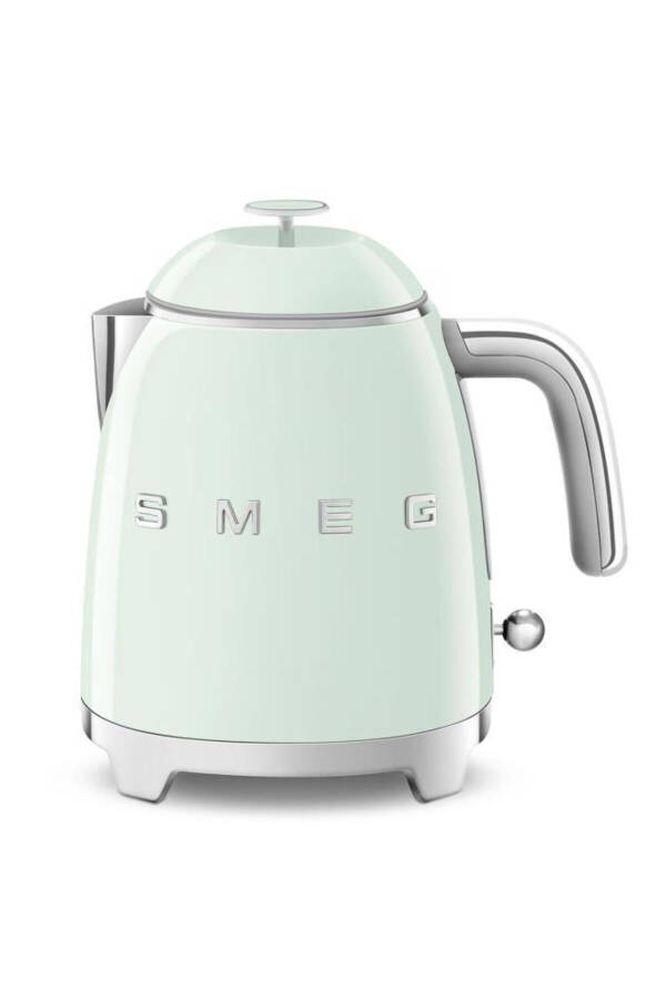 50s Style Pastel Green Mini Kettle - 1