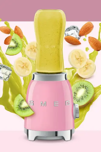 50s Style Pink Personal Blender - SMEG (1)