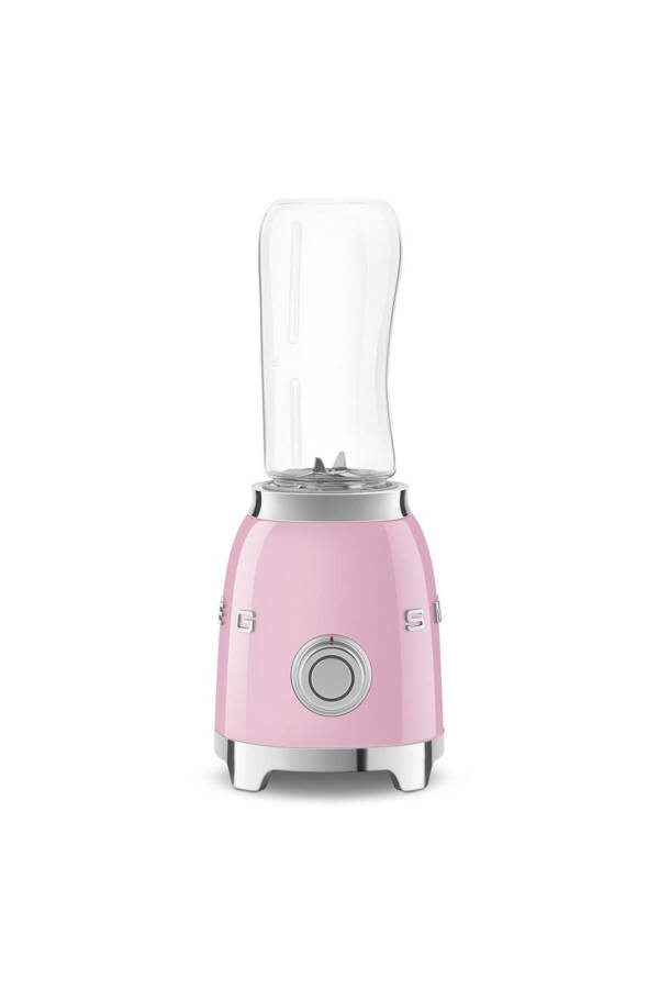 50s Style Pink Personal Blender - 7