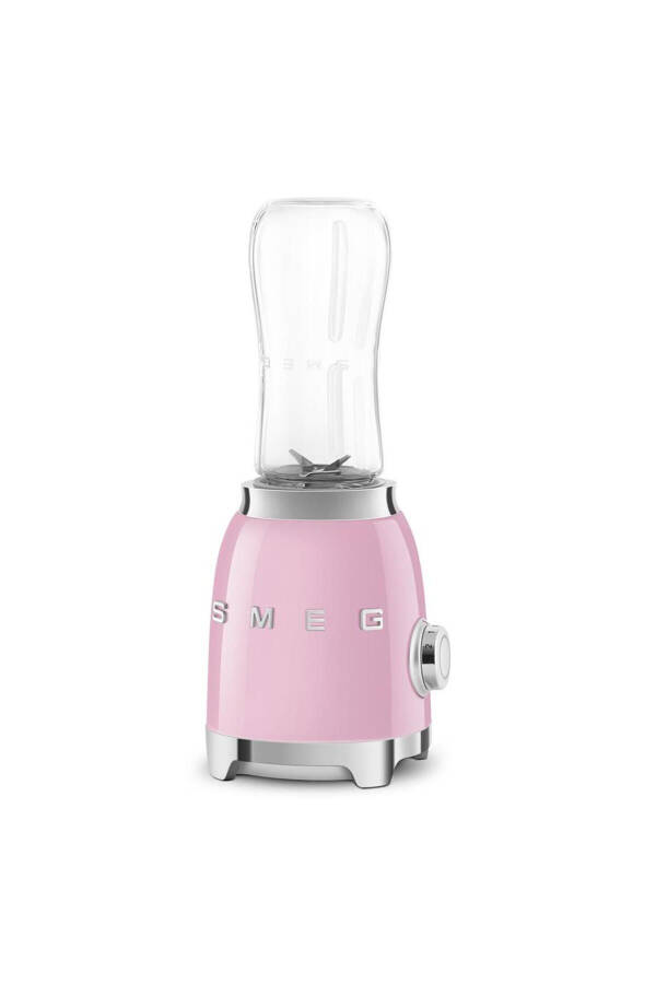 50s Style Pink Personal Blender - 8