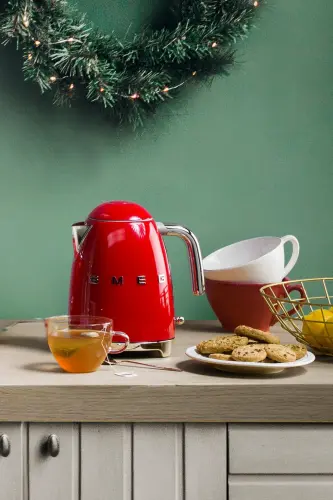 50'S Style Retro Su Isıtıcı Kırmızı Klf03rdeu-Karışık - 5