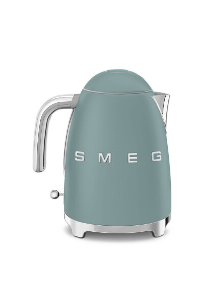50s Style Special Edition Matte Emerald Green Kettle and 1x2 Slice Toaster Set - 3