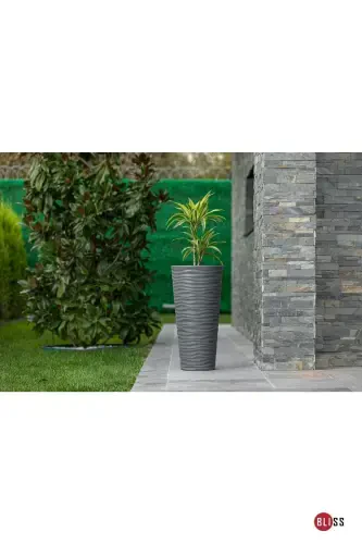 51 Lt Decorative Multi-Purpose Beach Vase Pot & Umbrella Stand (UNLINED)-Mocha - 4