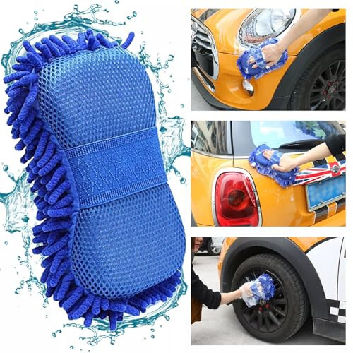 51 Pcs Car Cleaning Kit,Handheld Vacuum with 8000Pa Suction, Car Interior Detailing Kit with Detailing Brush set, Car Detailing Kit, Cleaning Gel, Car Cleaning Supplies, Car Accessories for Men/Women - 3