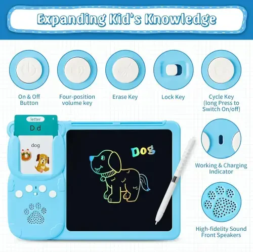 510 Words Talking Flash Cards Learning Toys - 3