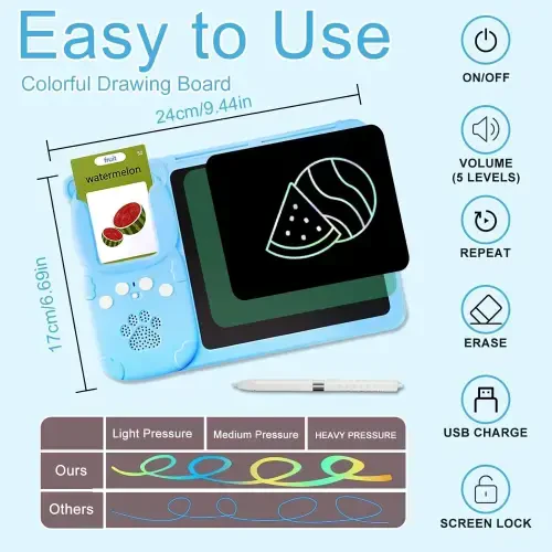 510 Words Talking Flash Cards Learning Toys - 9