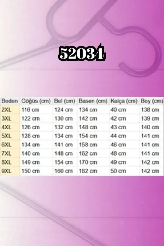 52034 Katta o'lchamdagi etekli, burmali trikotaj ko'ylak - Xaki - 2