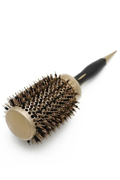 53 мм-лом1144 Нанотехнологическая керамическая ионная термощетка для волос, натуральная щетина из конского волоса, профессиональная - 4